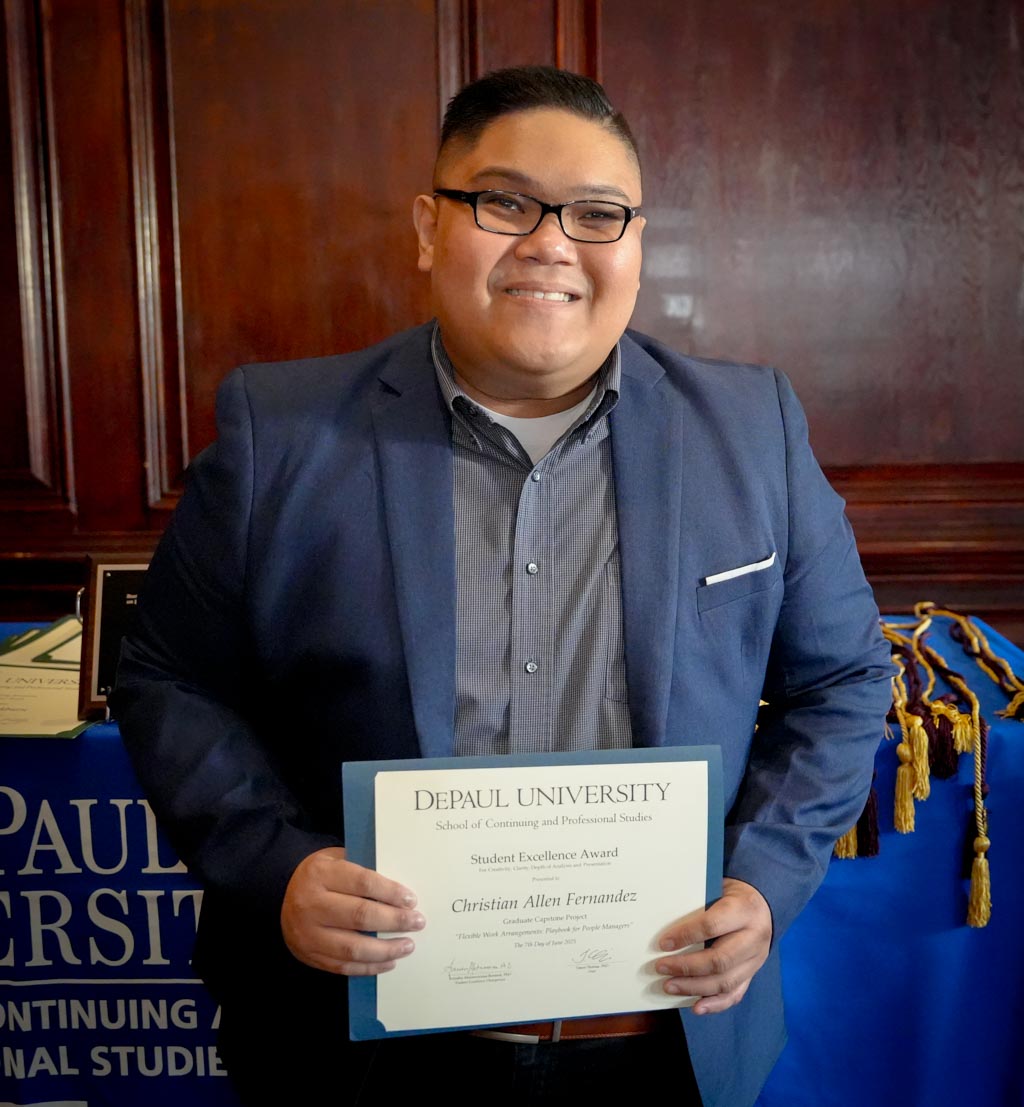Student award winner