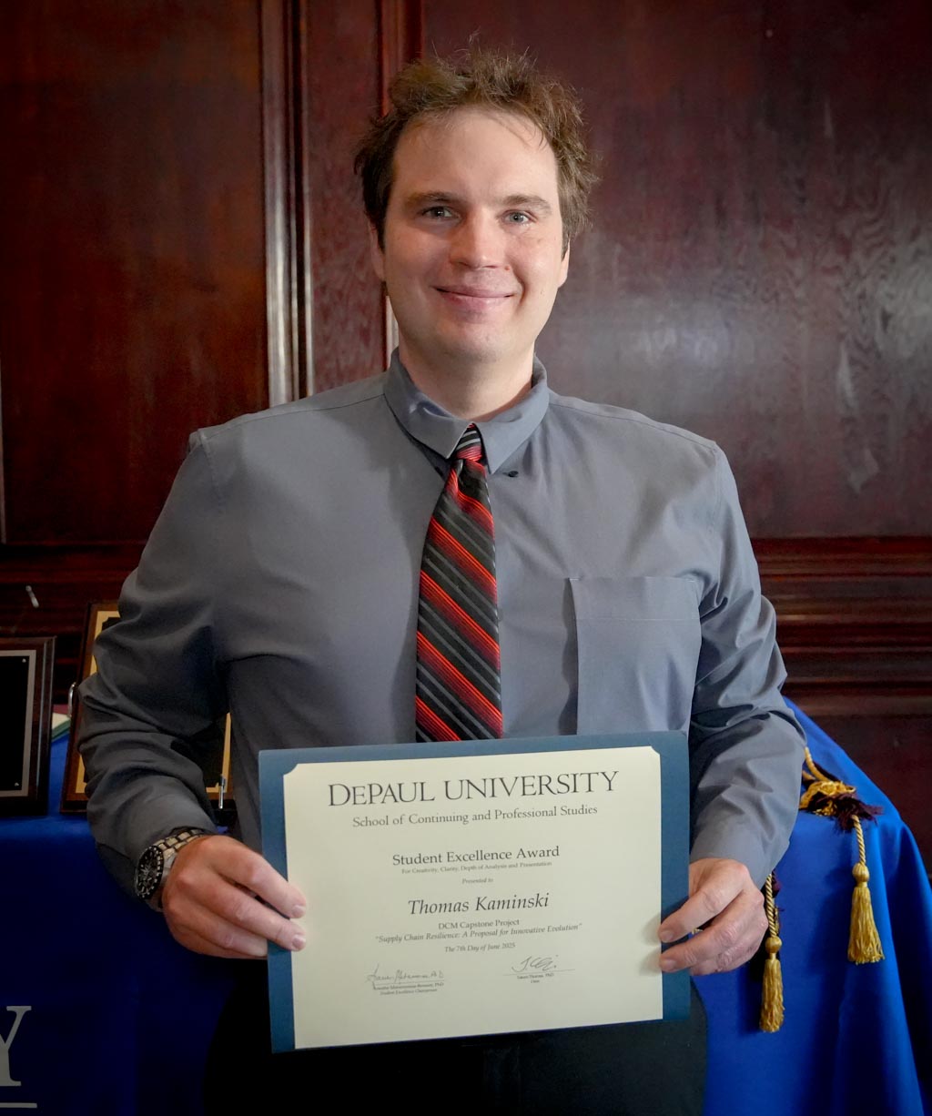 Student award winner