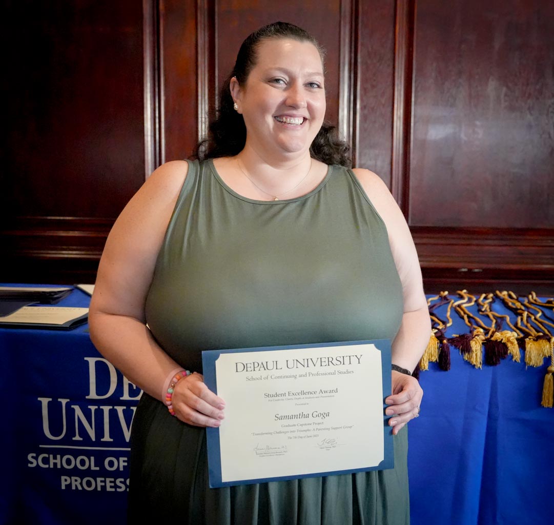 Student award winner