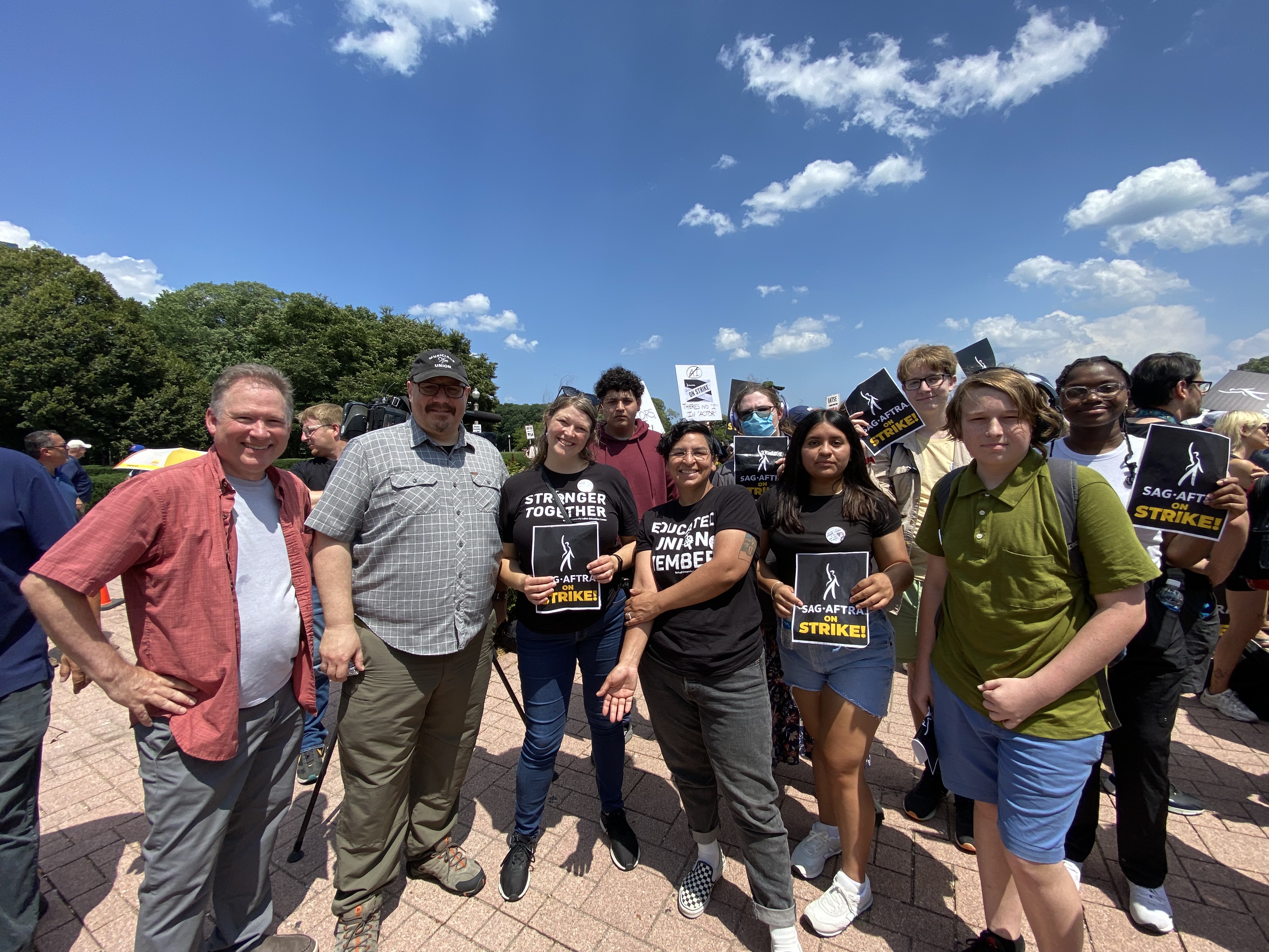 LEC members on a sunny day in Chicago